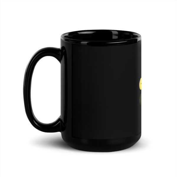 Pac Wars Black Glossy Mug - Image 4