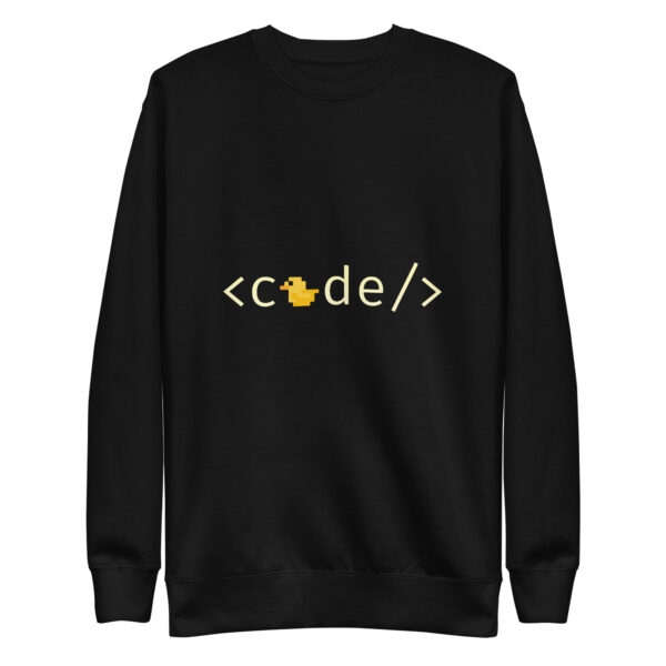Duck code unisex Premium Sweatshirt